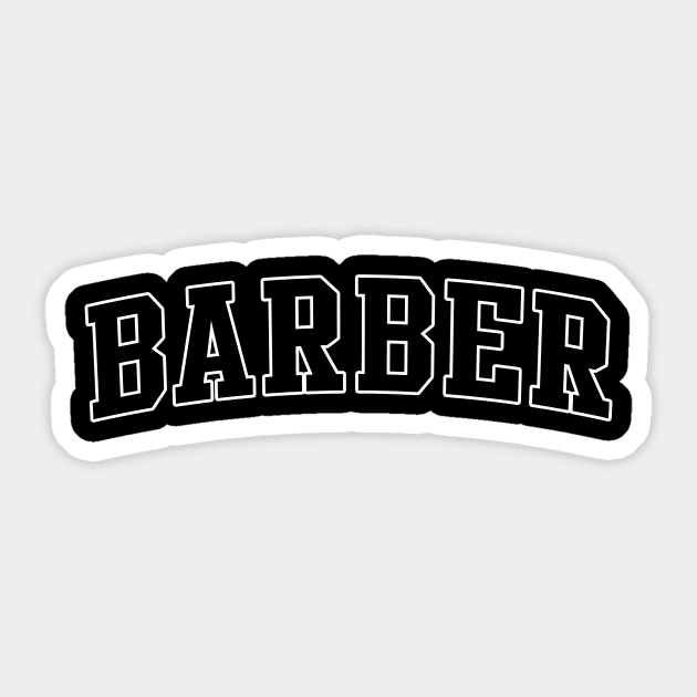 Barber Sticker by kani